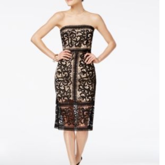 Jump Dresses & Skirts - Jump Juniors' Strapless Lace Bodycon Dress